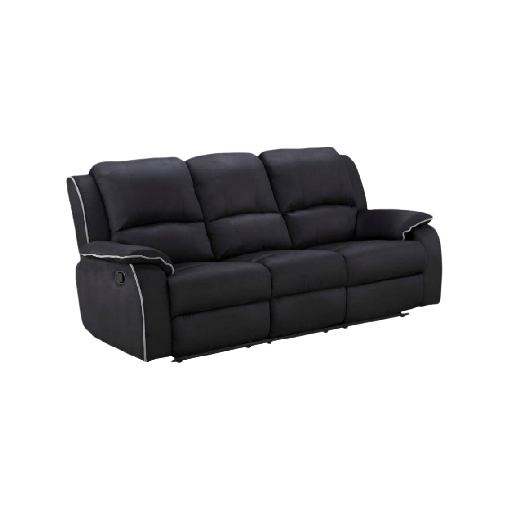 Reclinable Sofa for Living Room in Fabric - 200 x 90 x 90