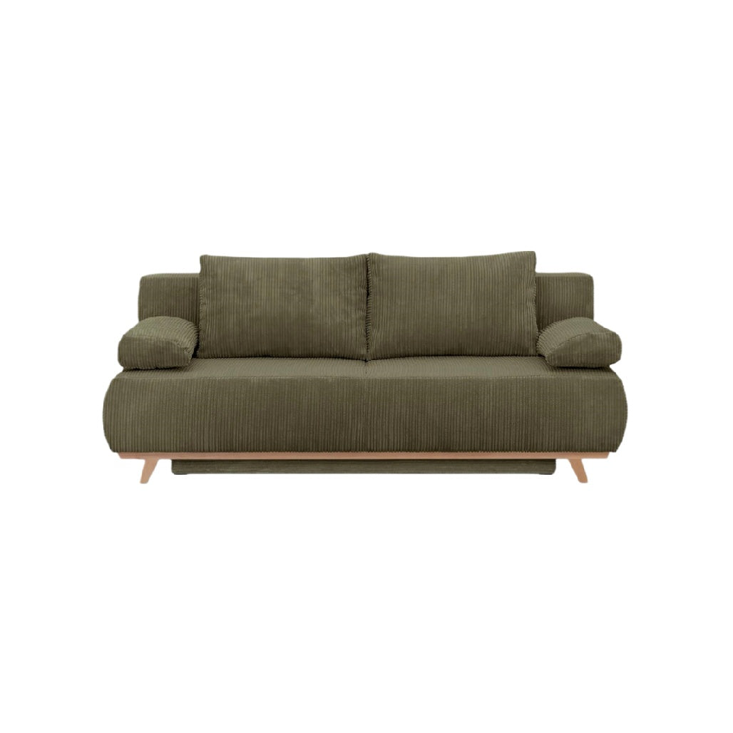 Sofa for living room use in fabric upholstery - 180 x 90 x 85
